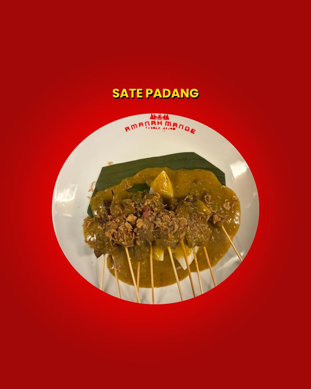 Sate Padang Wagyu 10 tusuk