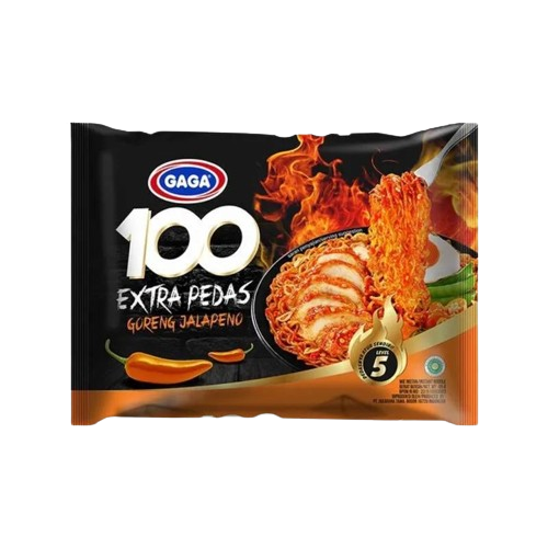Mie Gaga 100 Goreng Jalapeno