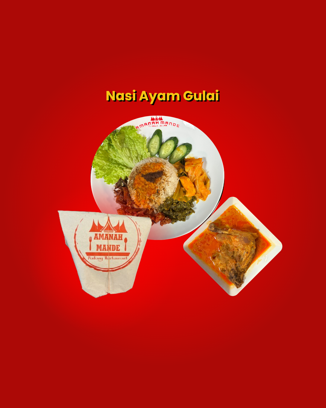 Nasi Ramas Ayam Gulai