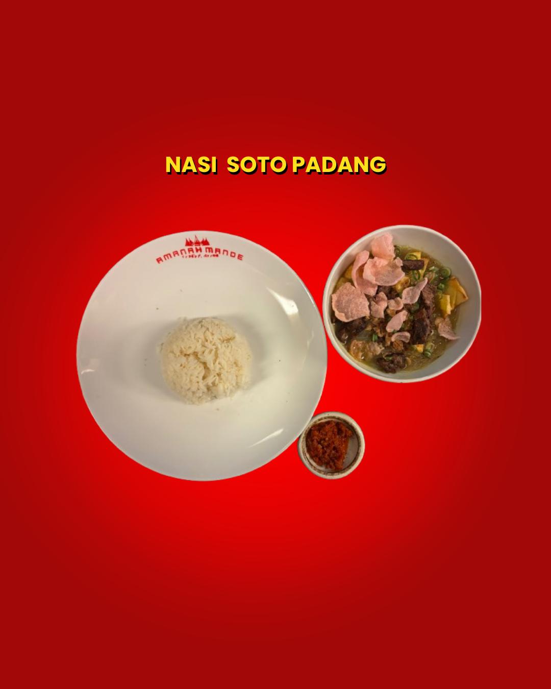 Nasi Soto Padang